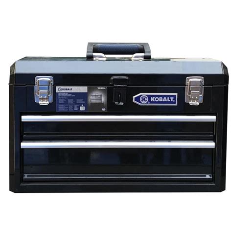 kobalt portable 20.6 in 2 drawer steel lockable tool box|kobalt 6 drawer tool cabinet.